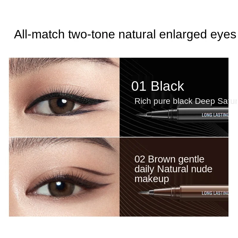 Подводка для глаз TT CARSLAN крупных не размазывается стойкая водостойкая жидкая