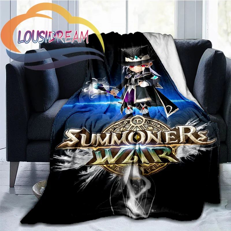 Прямоугольное фланелевое одеяло с 3D рисунком из мультфильма (вызовы войны Homunculus)