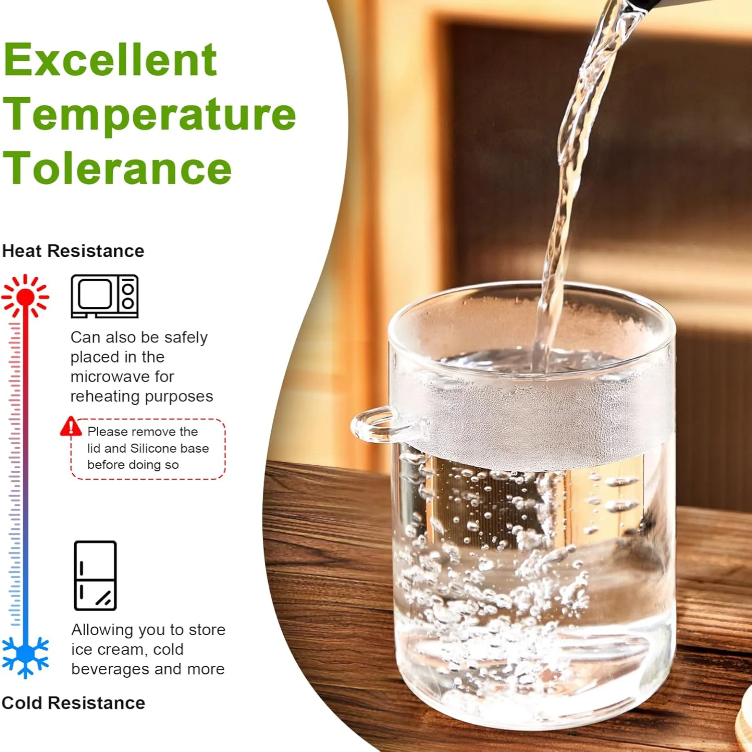 Стеклянная банка с крышкой 4 упаковки прозрачных герметичных стеклянных