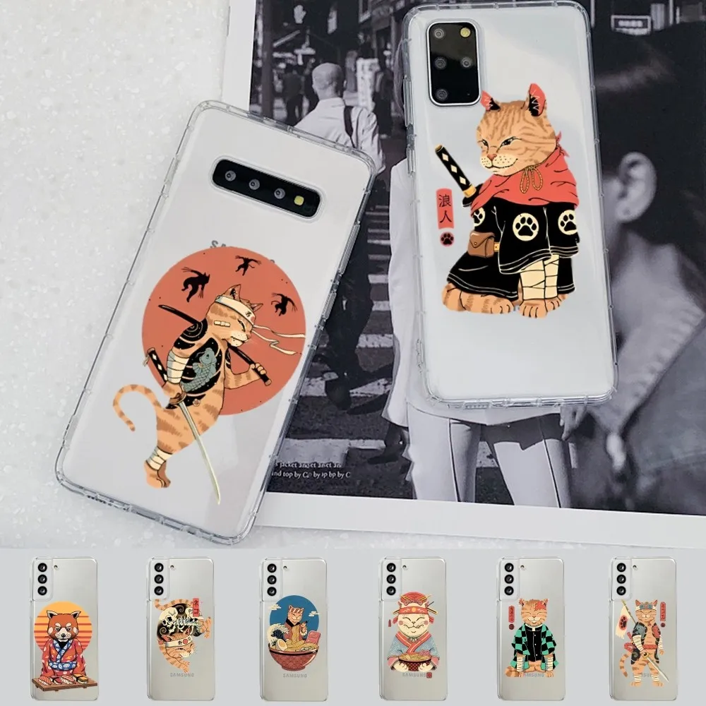 Чехол для телефона Neko Ramen Samsung A12 21 30 31 51 52 70 71 Redmi8 9 10 Honor10 50 Прозрачный чехол