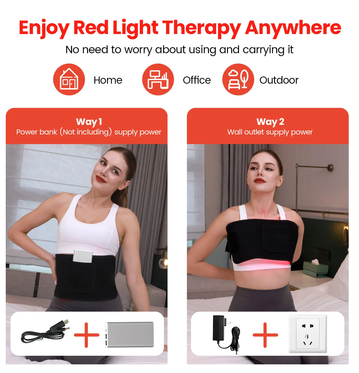 Идеотерапия Инфракрасный свет Терапия Уход за кожей Поясной коврик Одеяло