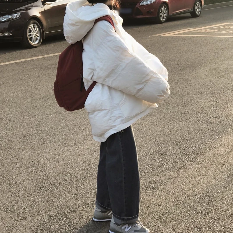 Winter Cotton Padded Clothes For Small Women, Korean Version, Loose, Japanese Style, Gentle, Sweet, Lovely, Thick Cotton Padded