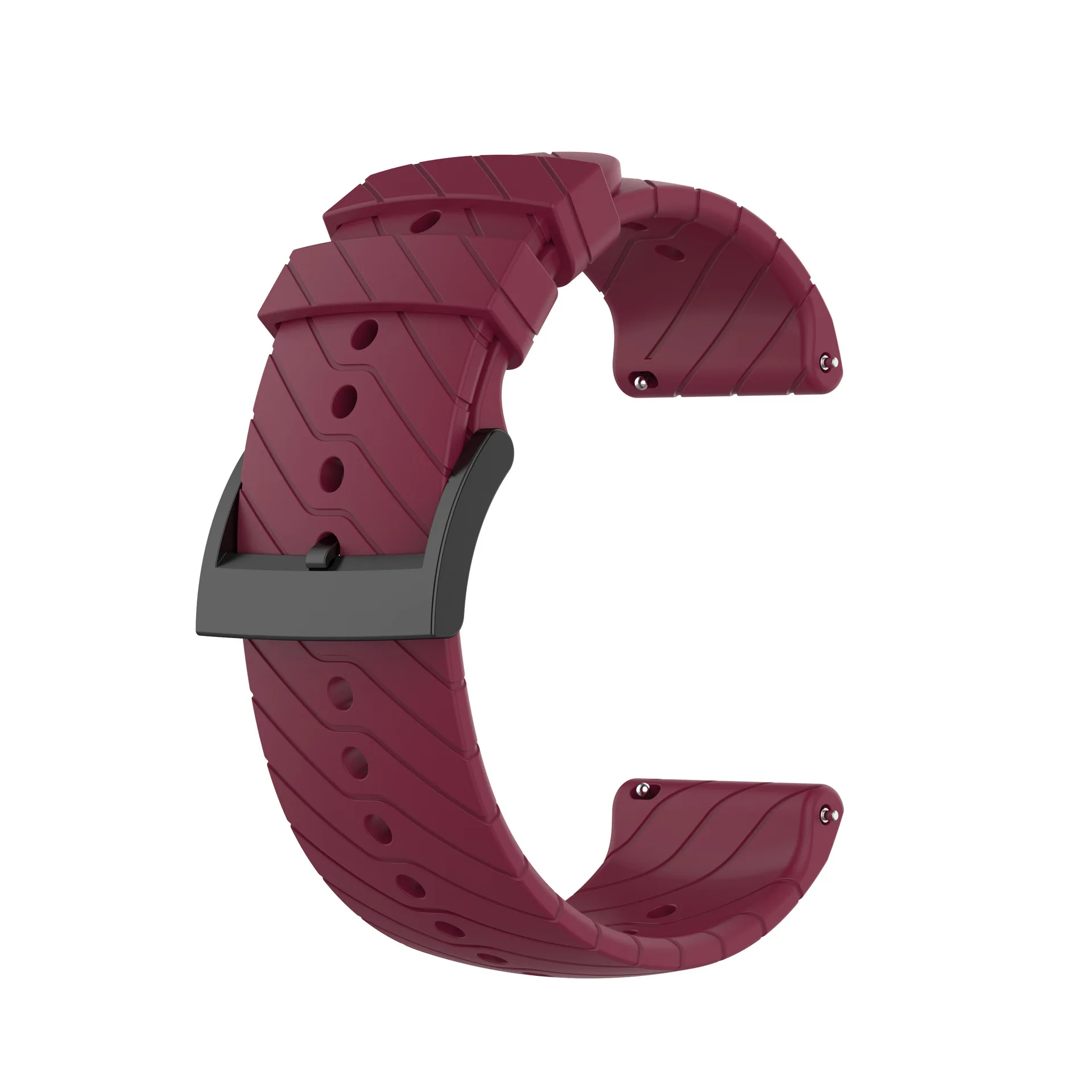 24MM Silicone Strap For Suunto 9/Suunto 9baro/Suunto D5 50mm Smartwatch Rubber Sports Watchband Bracelet Suunto Watch series 9