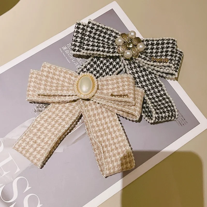 

Женская тканевая брошь с жемчугом, в Корейском стиле