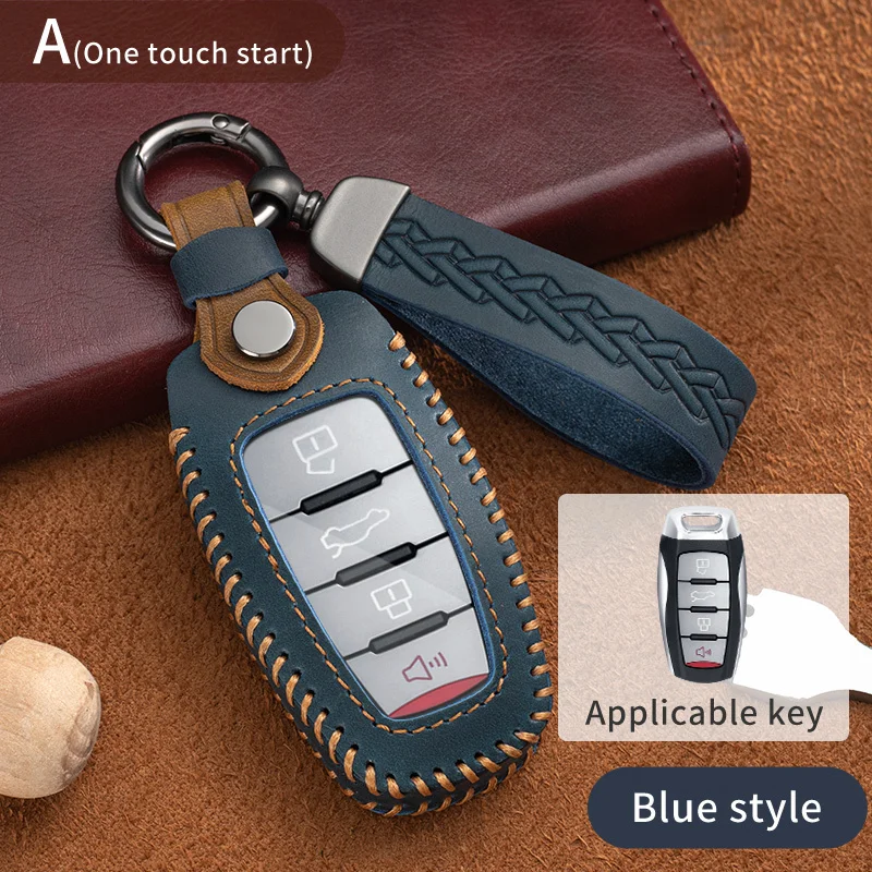 

New version key case cover keychain for Great Wall Haval/Hover H6 H7 H4 H9 F5 F7 H2S Car-covers Holder Shell Accessories