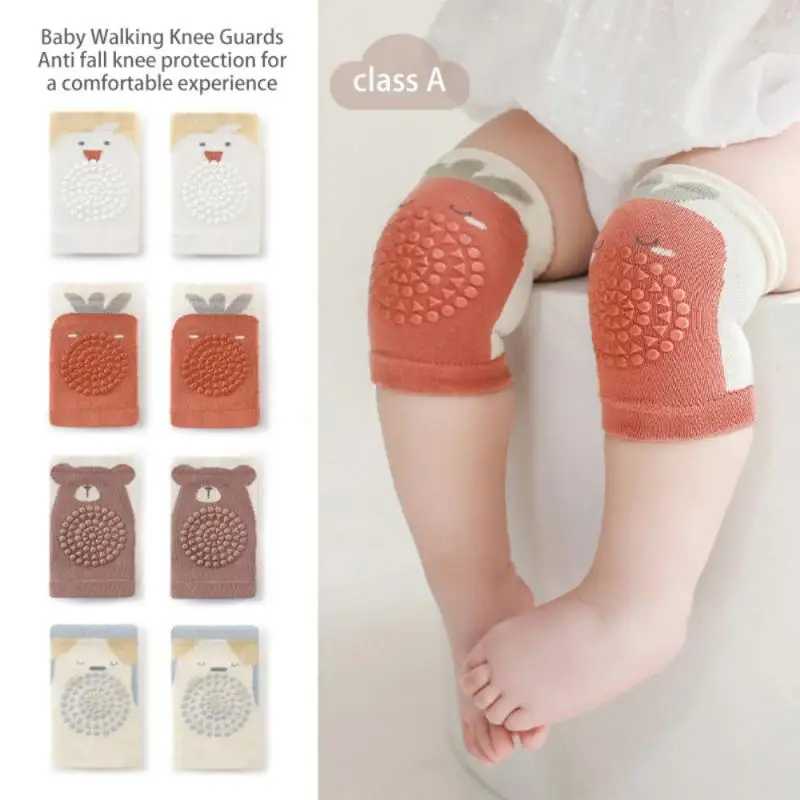 

Knee Pads For Children Soft Fabric Breathable And Skin Friendly Crawling Anti-fall Anti-slip Pad Durable And Durable