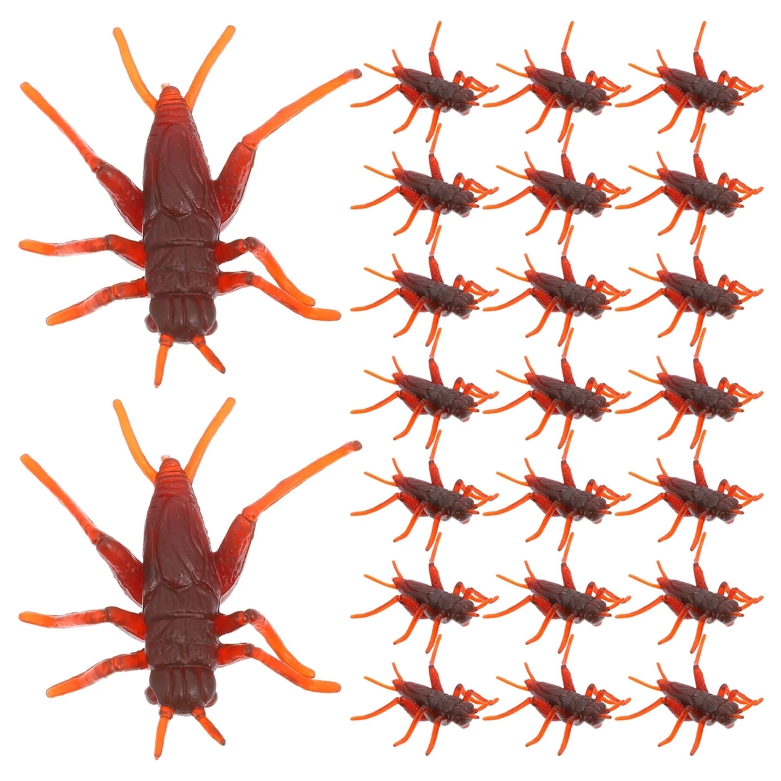 50 шт. первоапрельский поддельный реквизит для розыгрыша в крикет пластиковый на