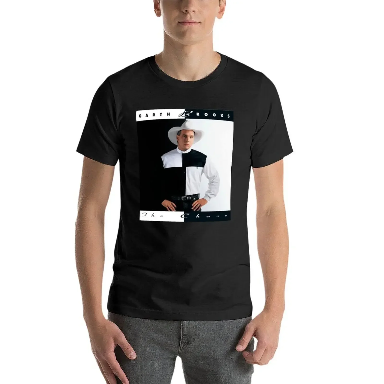 Футболка Garth Brooks The Chase винтажная футболка с рисунком аниме для баскетбола