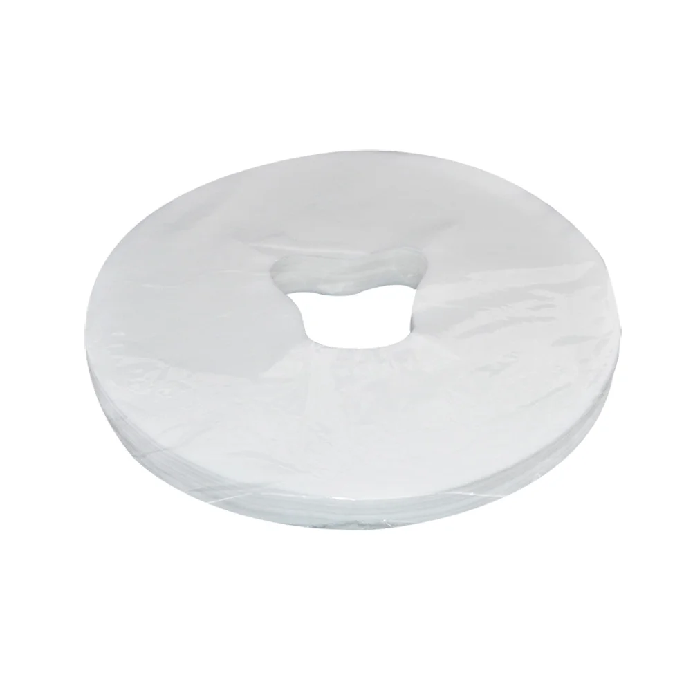 

100 Sheets Face Covers Spa Face Rest Cover Face Cover Face Cushion Pads Headrest Cover