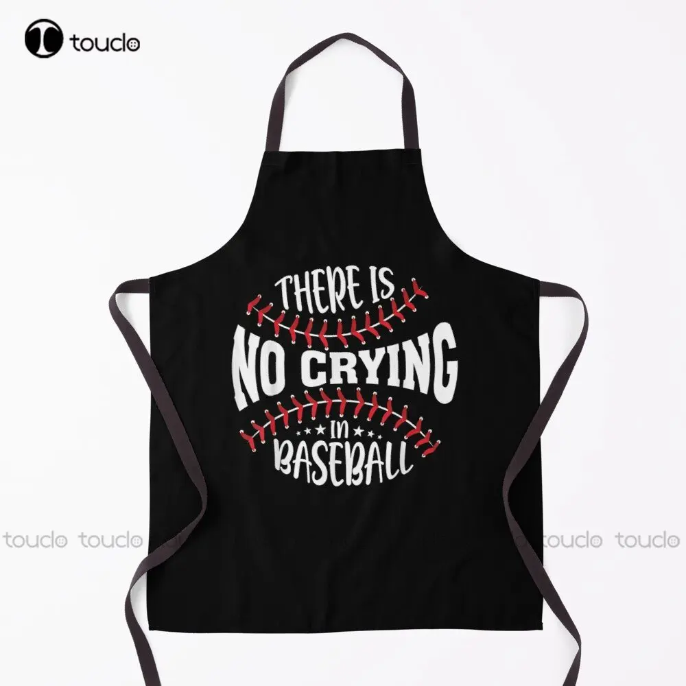 

There Is No Crying In Baseball Apron A League Of Their Own Garden Kitchen Household Cleaning Custom Apron Custom Cooking Aprons