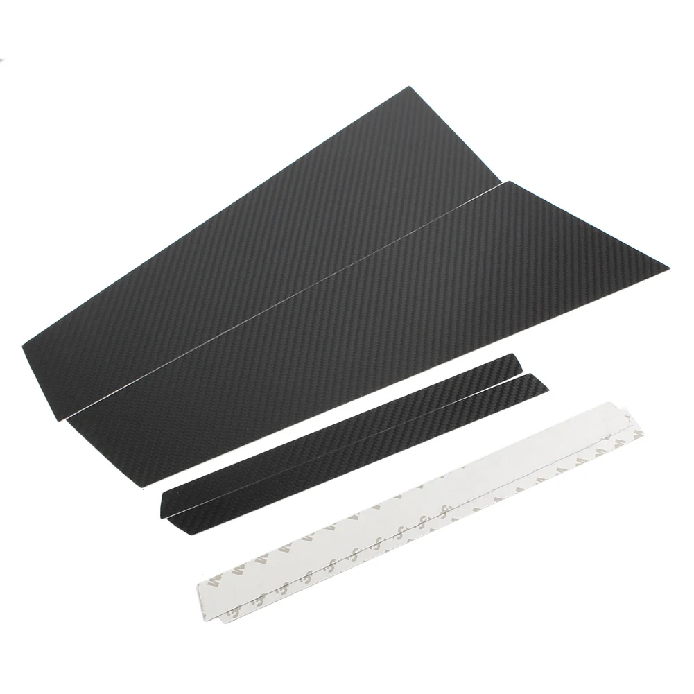 6 шт./комплект накладки на автомобильные окна BMW 5GT F07 5 Series Gran Туризм 2012 2013 2014 2015 2016