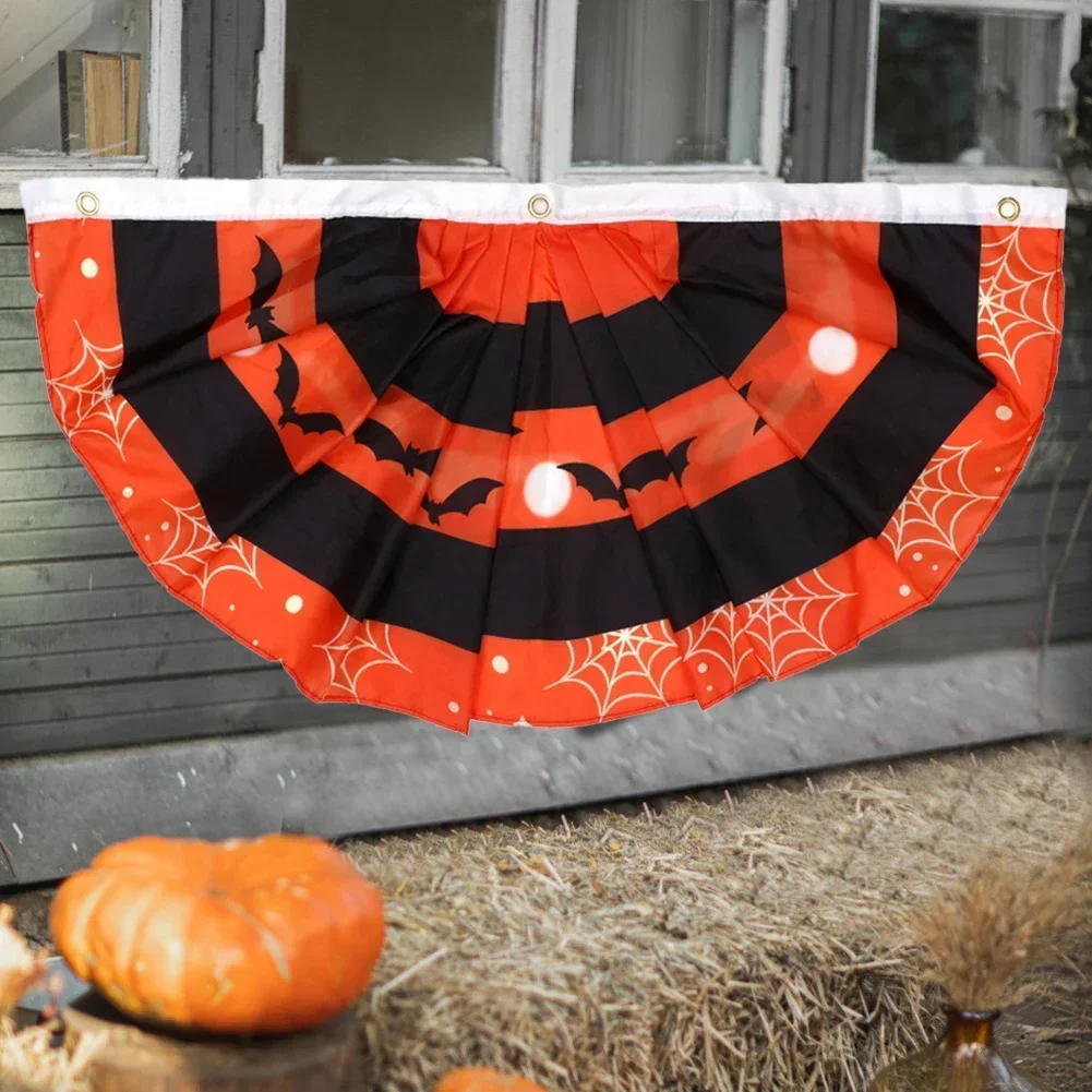 1 шт. декоративный Веер-флаг на Хэллоуин