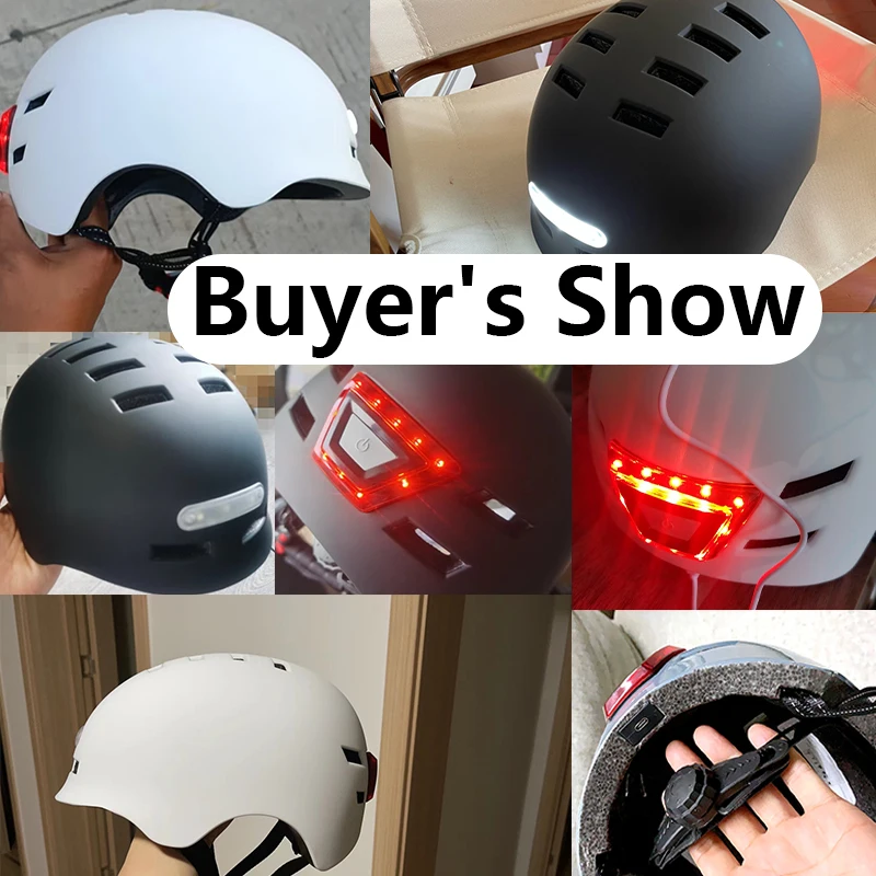 Велосипедный шлем PC Shell EPS противоударный умный фотоэлемент со съемной