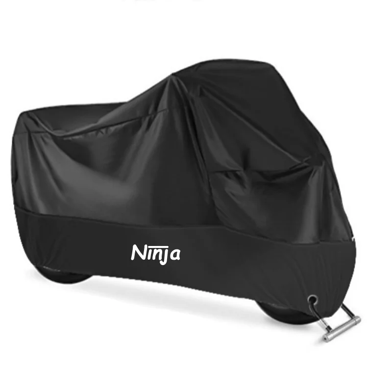 

Для Kawasaki Ninja 400 650 300 250 250R Ninja H2 ZX14R ZX10R ZX6R чехол для мотоцикла Уличная Защита от УФ-лучей пылезащитные чехлы от дождя