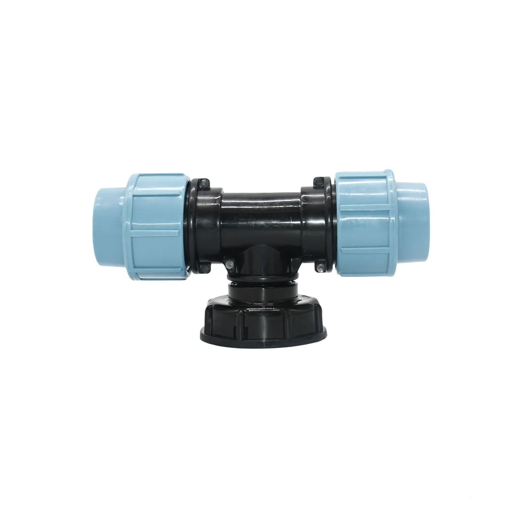 Соединитель трубки Pe от S60 до 20/25/32 мм коленчатый тройник разветвитель воды DN15 DN20