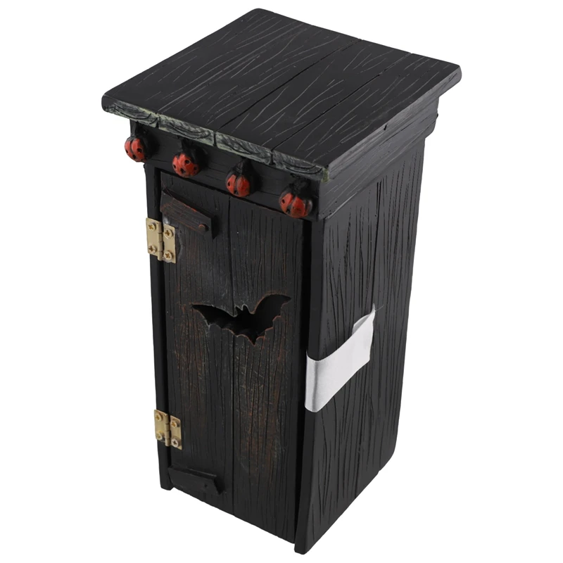 Анимированный декор Мумия Outhouse Говорящий Пердец Мумии Туалет снаружи Дом