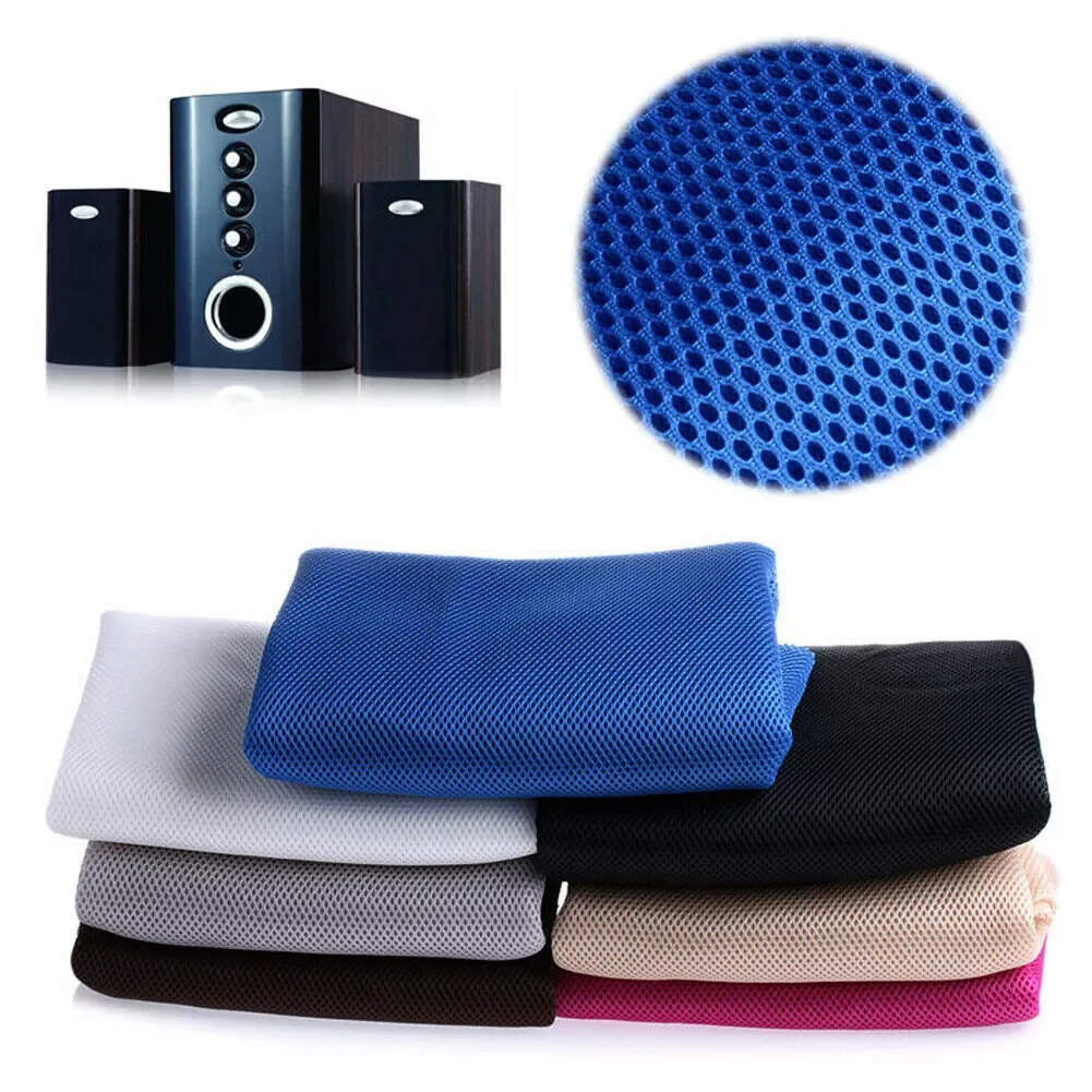 

Speaker Mesh Cloth Breathable Acoustic Sound Box Dustproof Protective Stereo Gille Fabric Audio Decoration Home Radio Equipment