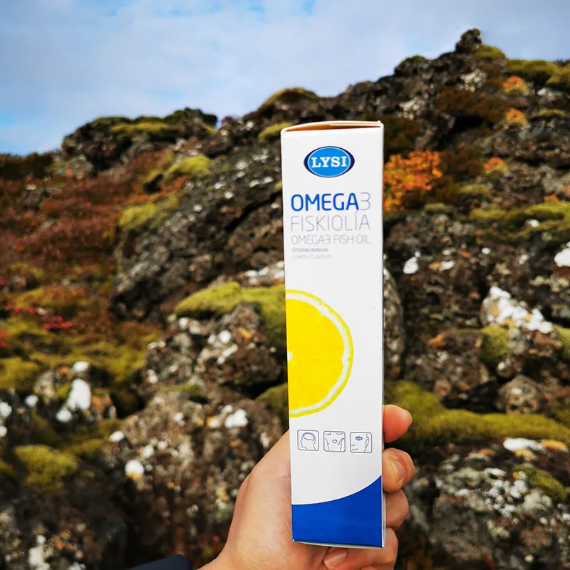 

High Quality OMEGA3 Iceland Deep-Sea Fish Oil Rich In DHA And EPA Support Cardiovascular Joints 240ml/bottle (lemon flavor)