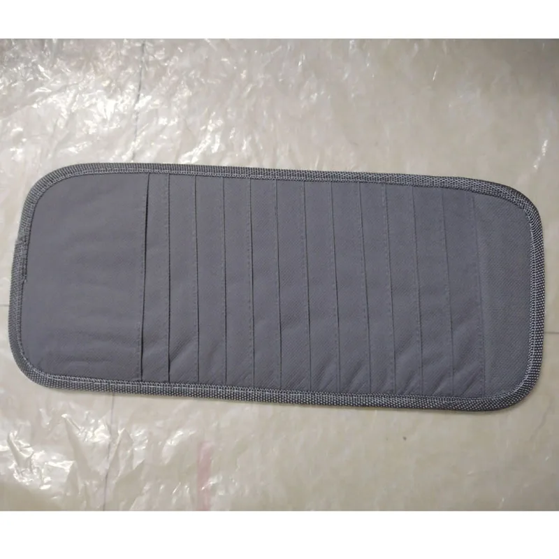 

Автомобильный солнцезащитный козырек, нетканый органайзер, сумка для хранения, держатель для карт, многофункциональный компакт-диск, укладка, уборка