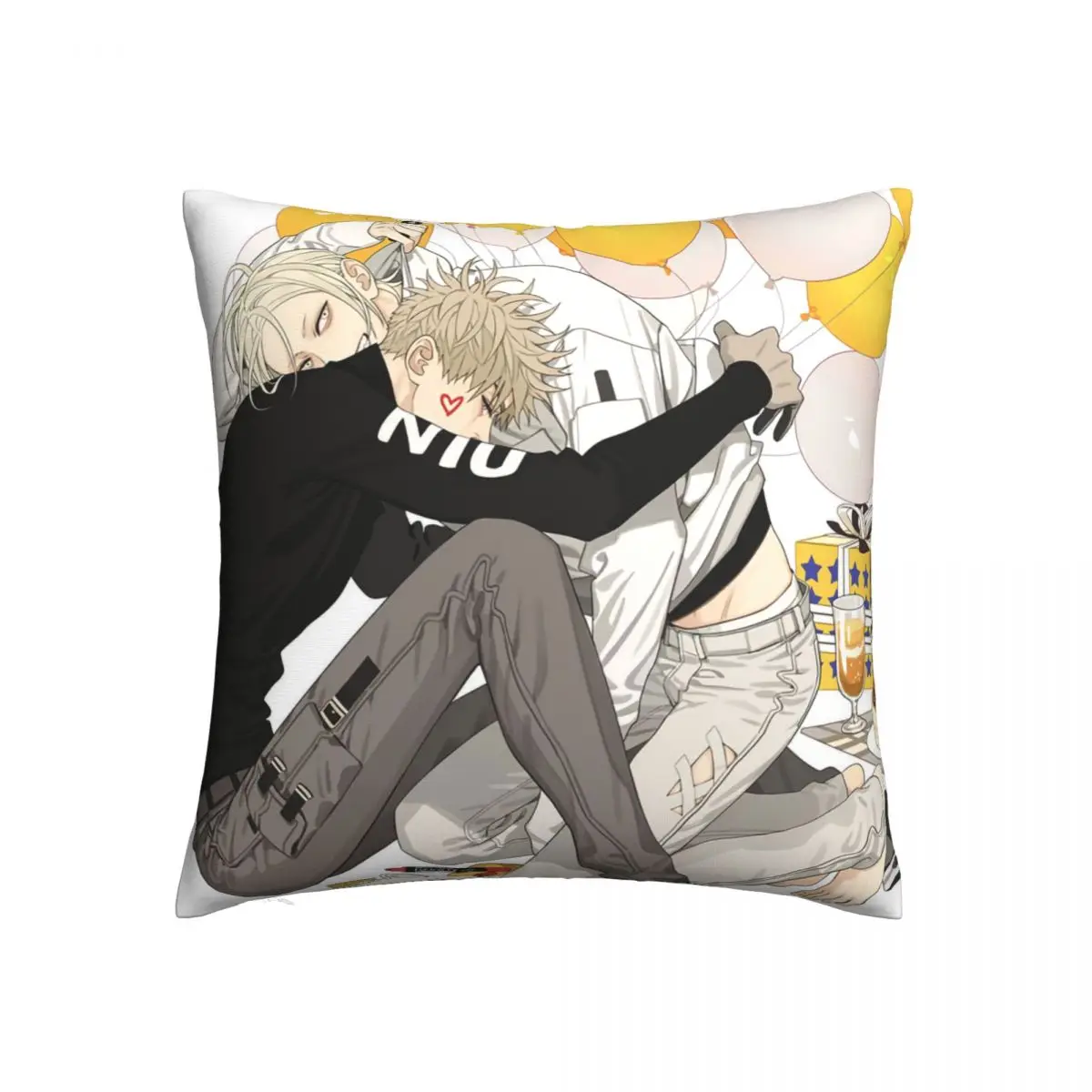 

Old Xian Pillowcase Polyester Cushion Cover Decorations 19 Days Anime Mangas Throw Pillow Case Cover Home Dropshipping 40X40cm