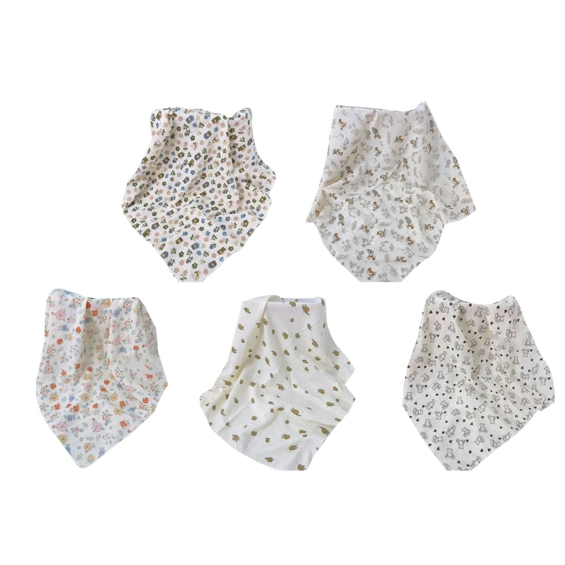 

Infant Toddler Newborn SwaddleWraps Muslin SwaddleBlankets Double Layers