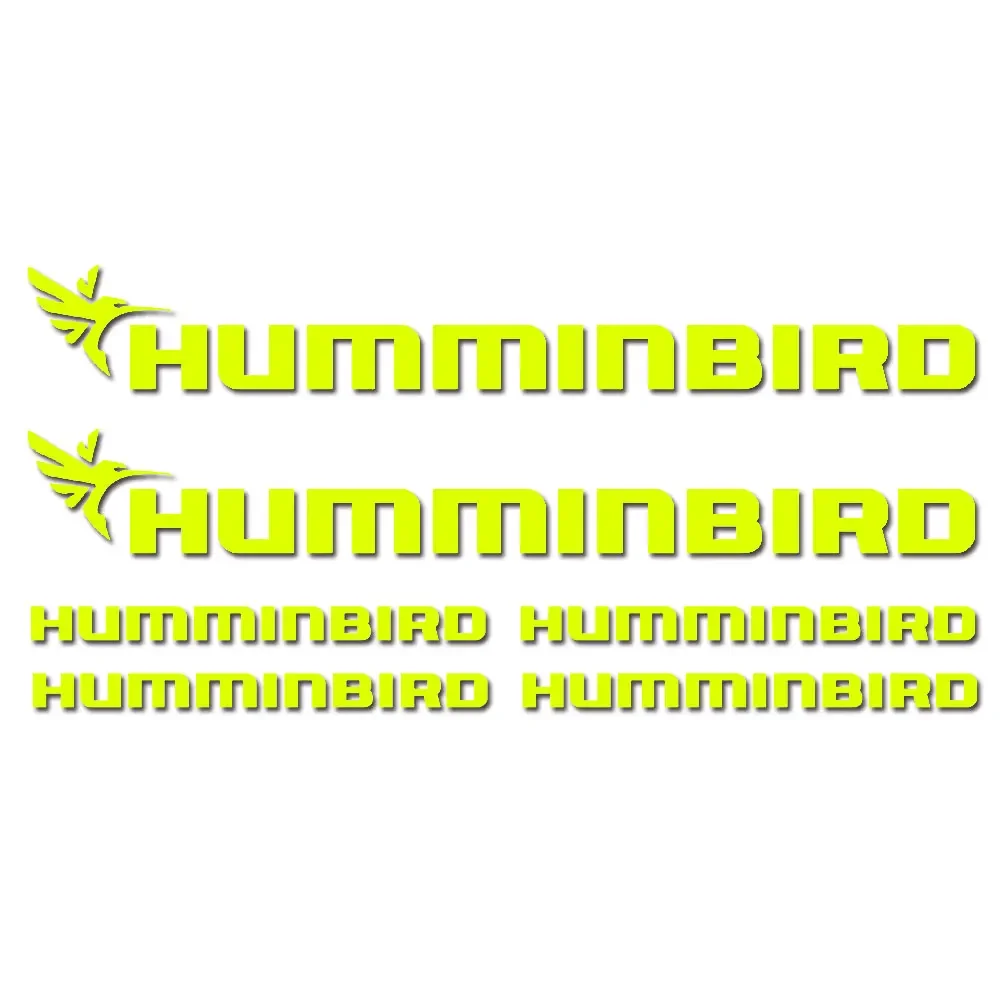 

Набор из 6 морских наклеек/наклеек с графикой для рыбалки на лодке Humminbird