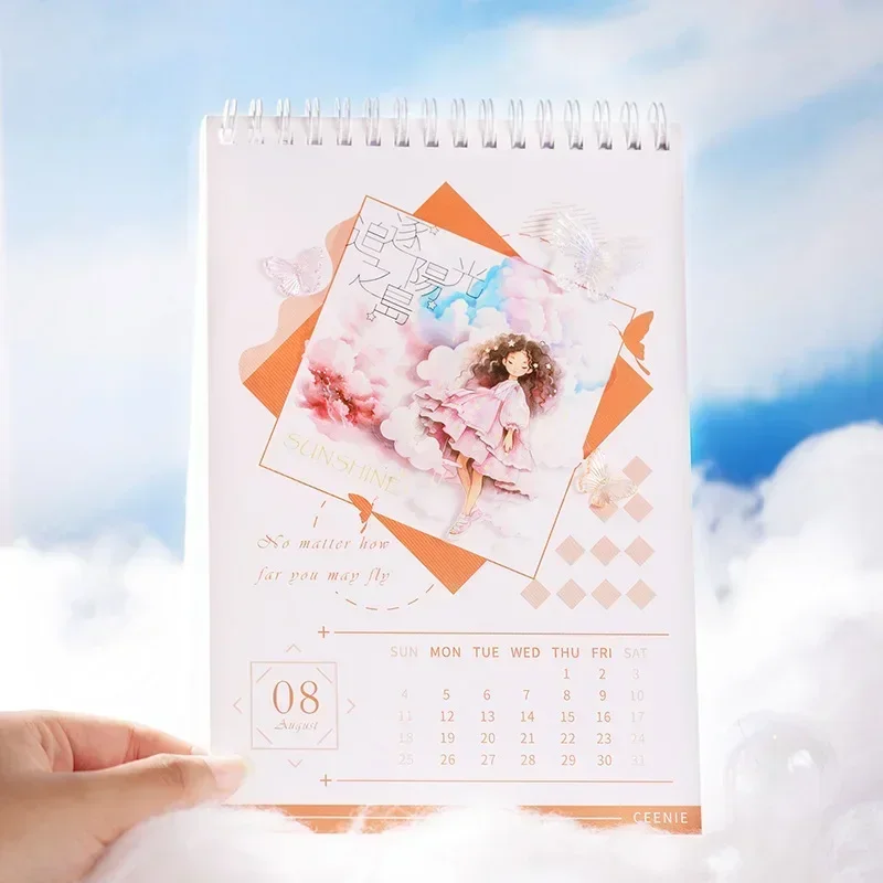 20 arkuszy naklejki PET chmura dziewczyna ręcznie robione konto materiał papier kolaż opakowanie dekoracja planista pamiętnik księga gości