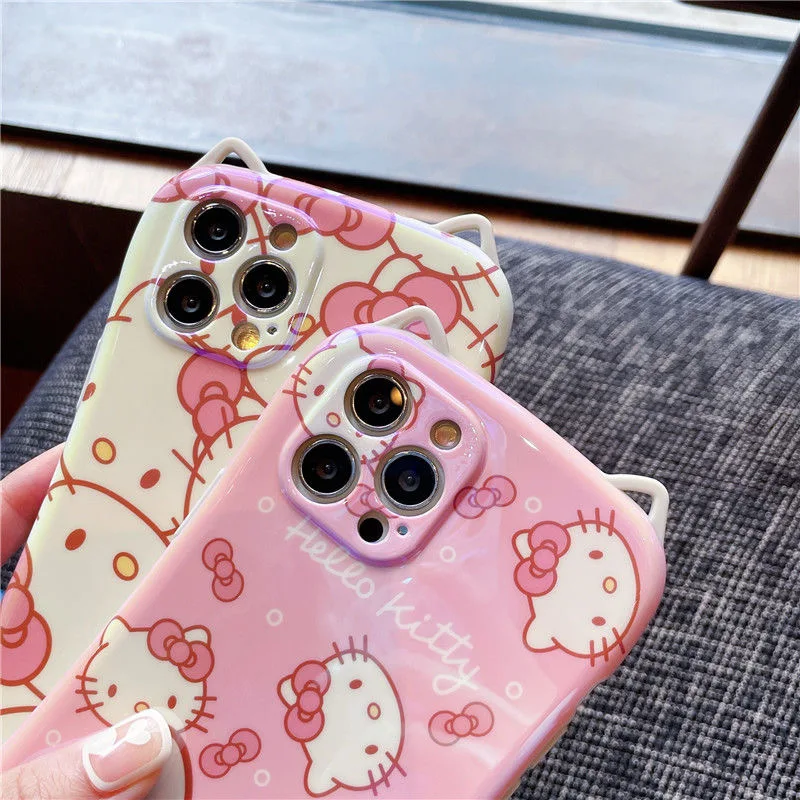 sanrio hello kitty cute huawei p30 mobile phone shell mate30p couple p40 cute p50 small waist pro all inclusive soft shell free global shipping