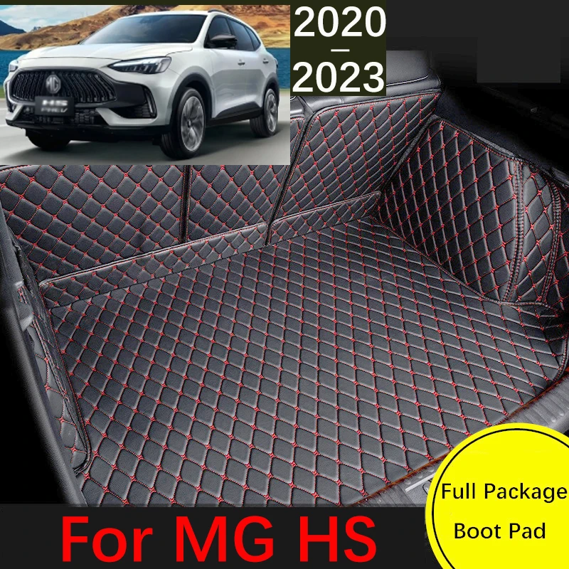 

Гибридный автомобильный коврик для заднего багажника для MG HS Plug-in PHEV EHS AS23 2020 2021 2022 2023, кожаный коврик, коврик для хранения в багажнике, автомобильные аксессуары