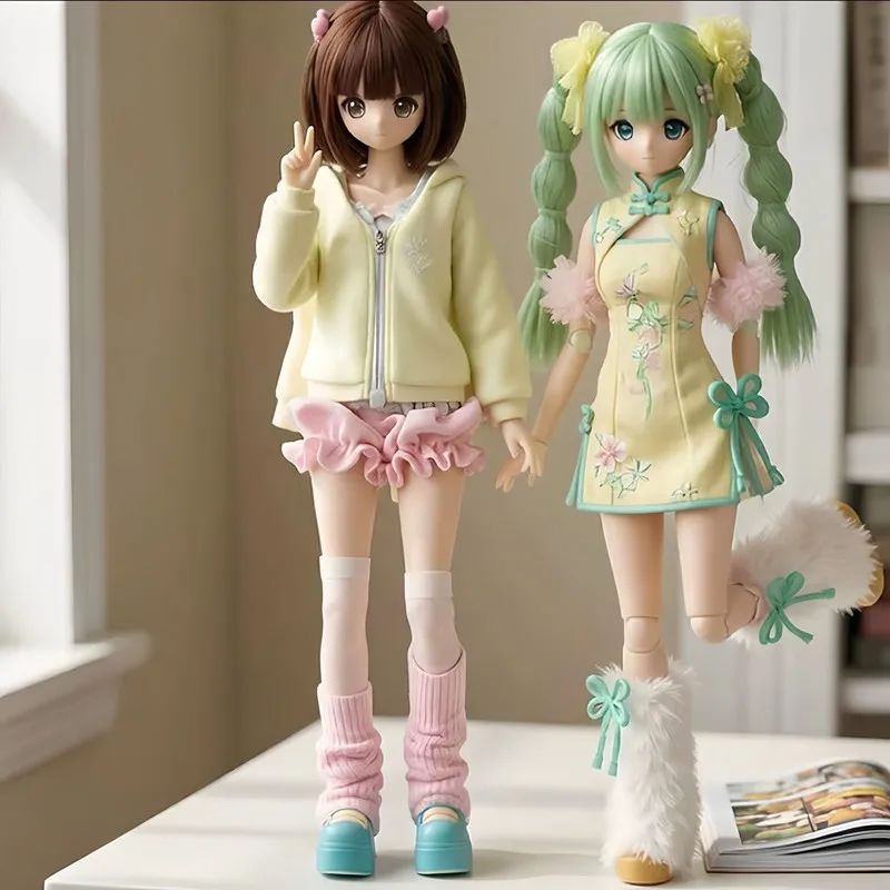 Фото Оригинальная коллекционная кукла BJD с шестью прядями волос, в стиле Mix Angel, модная, в закрытой упаковке, ручной работы, MJD, украшение, праздничный подарок №3