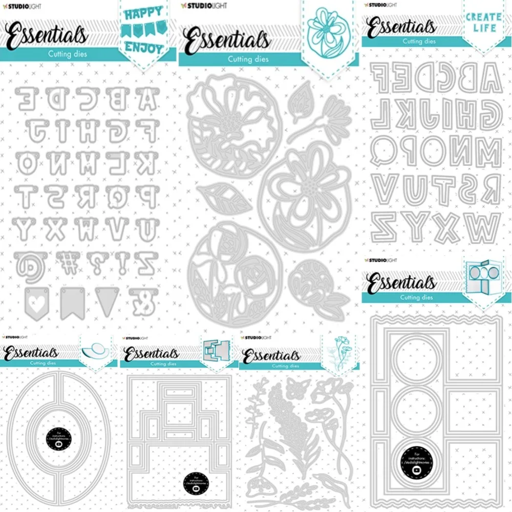 Металлическая рамка для резки 2024 новые шаблоны длинные цветы сделай сам