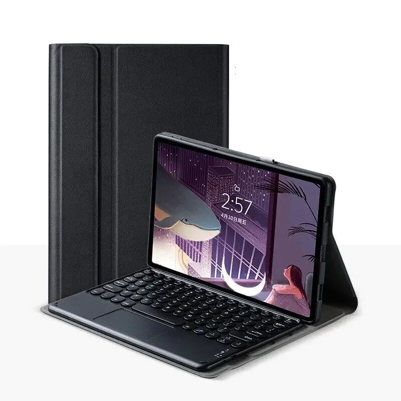 Чехол с беспроводной Bluetooth-клавиатурой и сенсорной панелью для Lenovo Tab P11 Plus Pro TB-J606