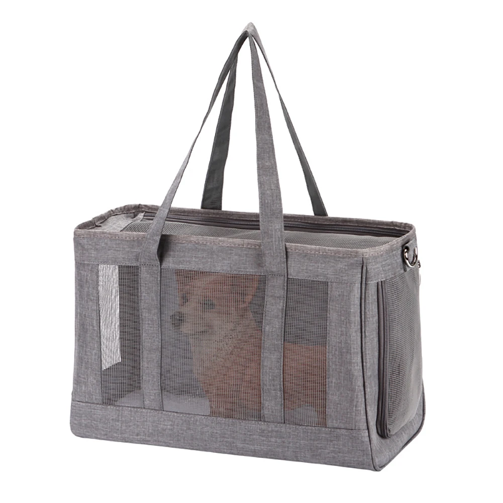 

Outdoor Travel Portable Pet Puppy Mesh HandBag Breathable Pet Dog Carrier Bag Backpack Shoulder Bag for Small Cat Dog Chihuahua