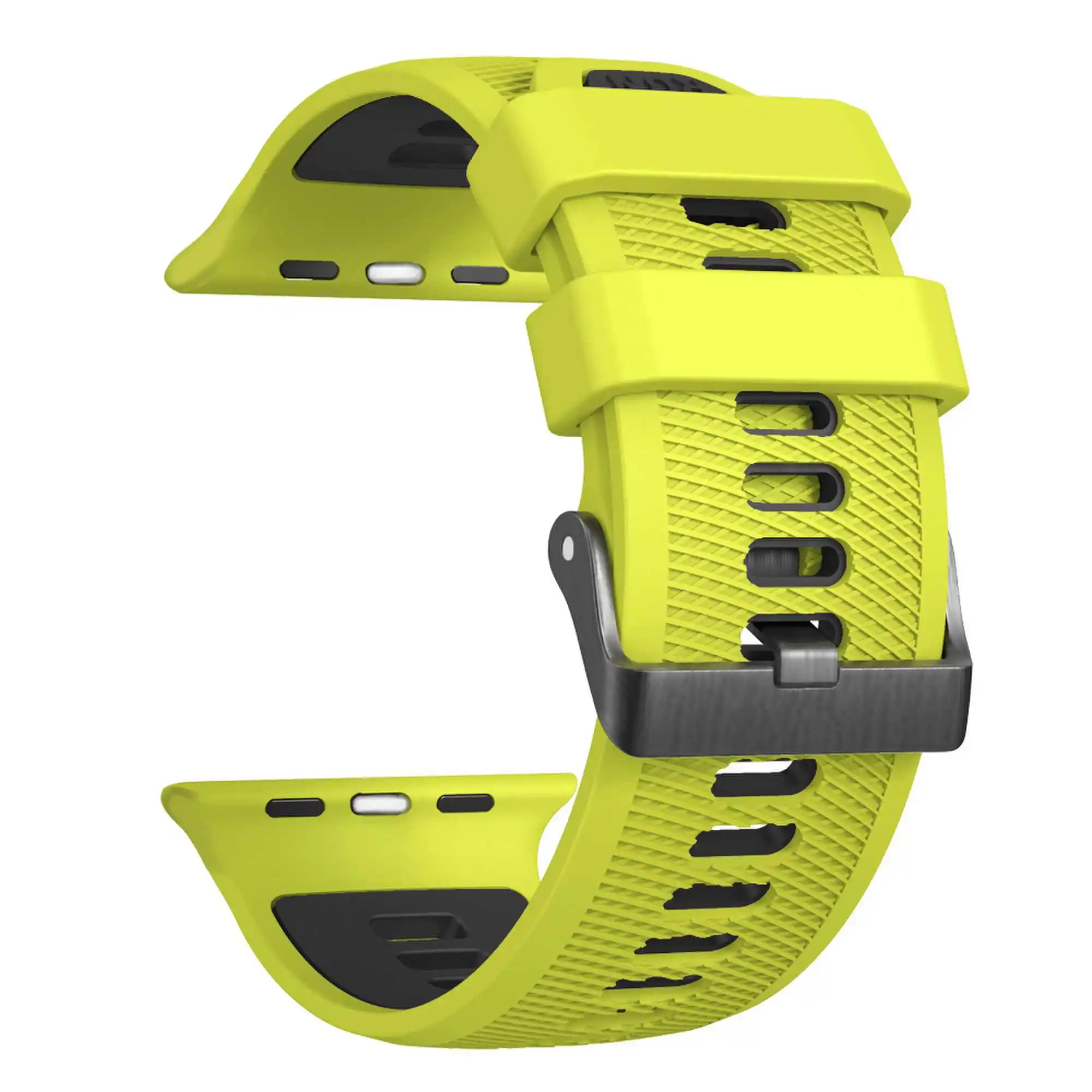 Фото Силиконовый ремешок для Apple Watch Band Ultra 49 мм, браслет Ultra2 Ultra3 для Apple Watch Series 1-11, 42/44/45/46/49 мм, спортивный ремешок №5