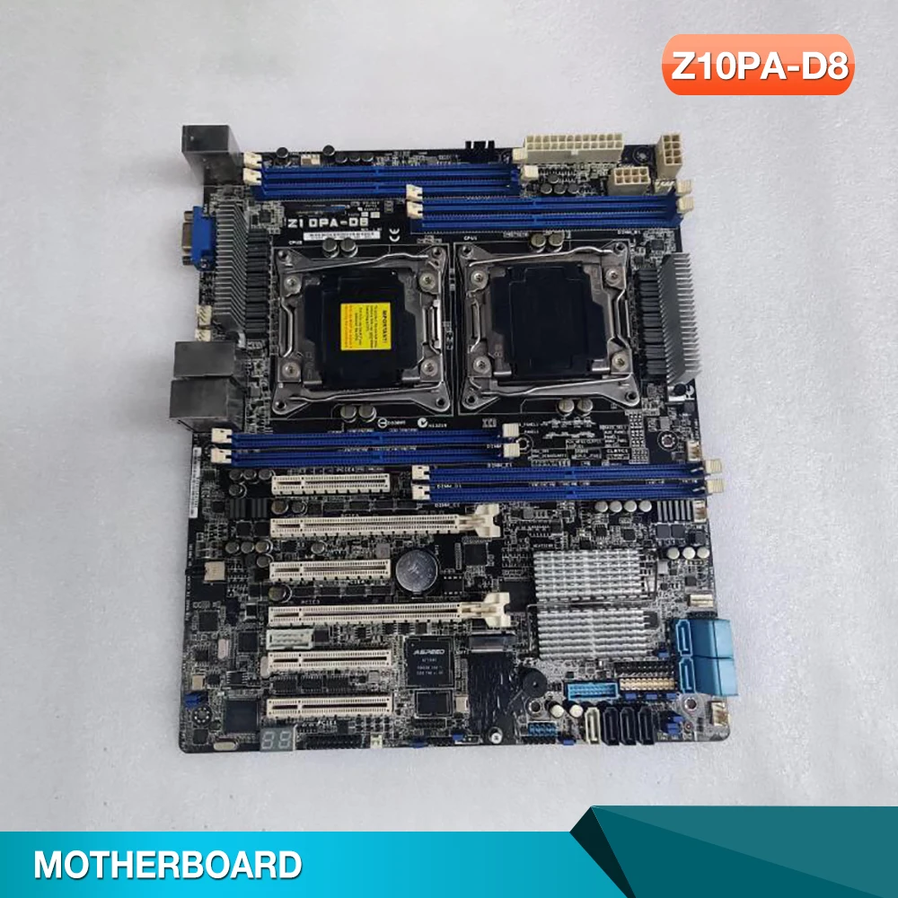 

Двухсторонняя Серверная материнская плата для ASUS Z10PA-D8 C612 Socket LGA 2011-3 V3 V4 DDR4 X99 X99M