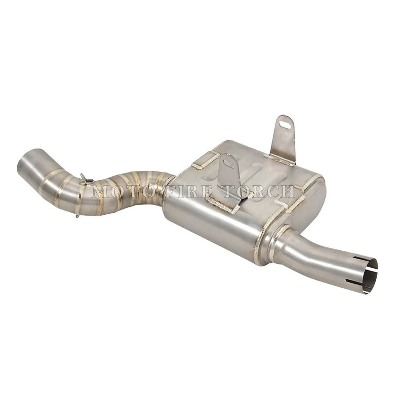 Фото Для Benelli 600 TNT600 BN600 BJ600 TNT 600 модифицированный глушитель мотоцикла 51 мм с обратным давлением средняя труба из титанового сплава №5