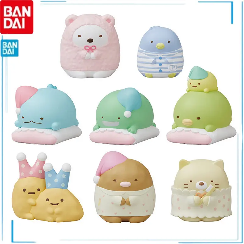 

Bandai Gashapon Sumikkogurashi Character Best Friend AUTOMATA Cat Sea Bear Penguin Dinosaur Brand New Genuine Kid Brinquedo