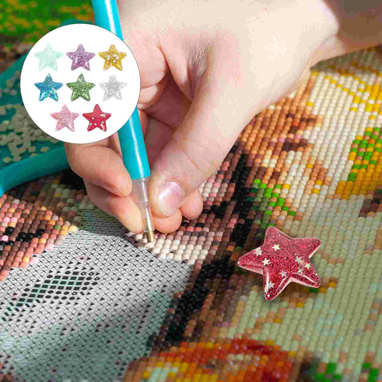 

8Pcs Diamond Picture Retainers Cross Stitch Fixators Diamond Accessories