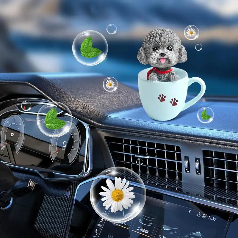 Собака Пупсы для приборной панели автомобиля фигурки танцоров трясущий орнамент