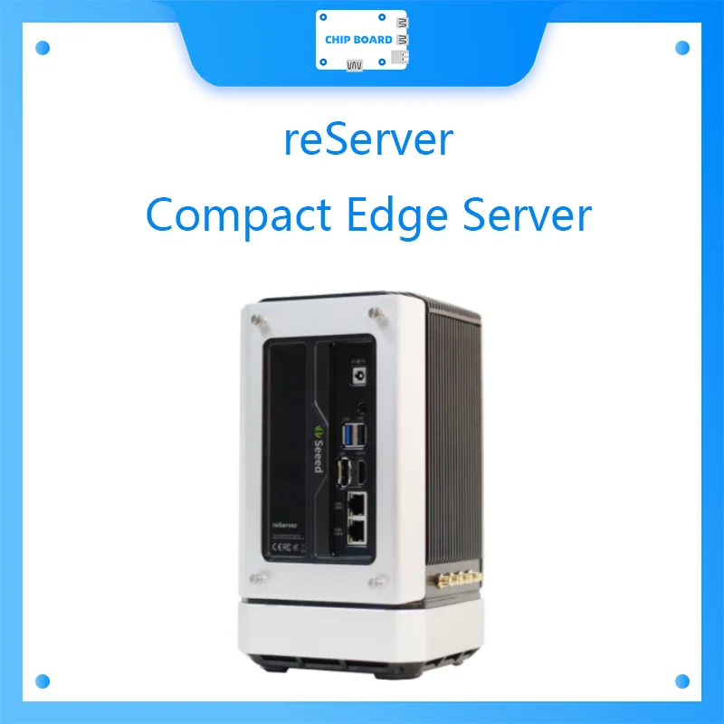 Seeed резервуар-компактный кромочный сервер с питанием от 11 поколения Intel Core i3 1115G4 (8 ГБ + 256SSD/Вт)