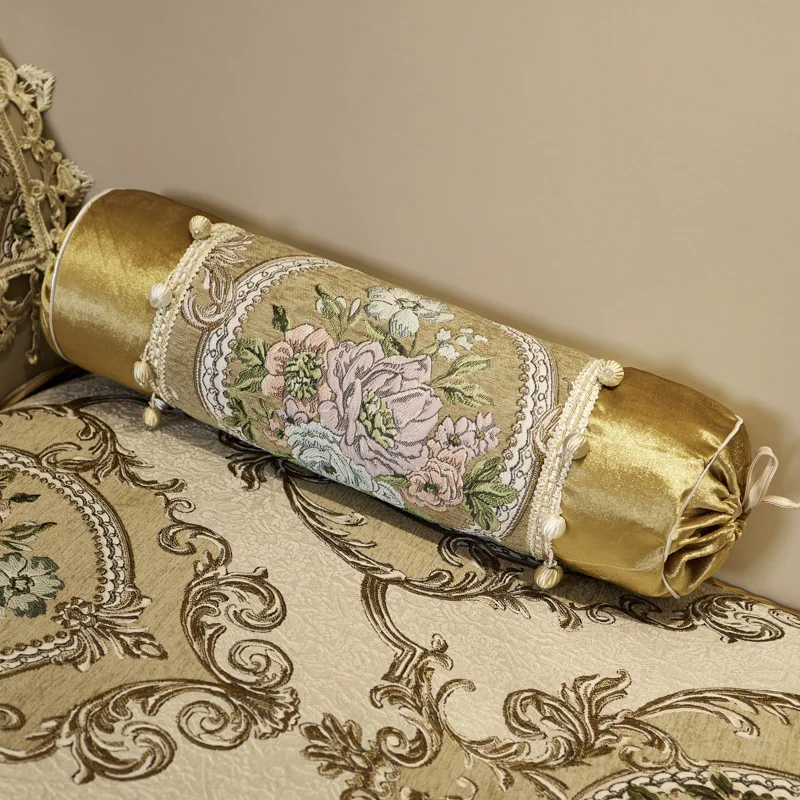 Диванные декоративные подушки многофункциональные цилиндрические наволочки