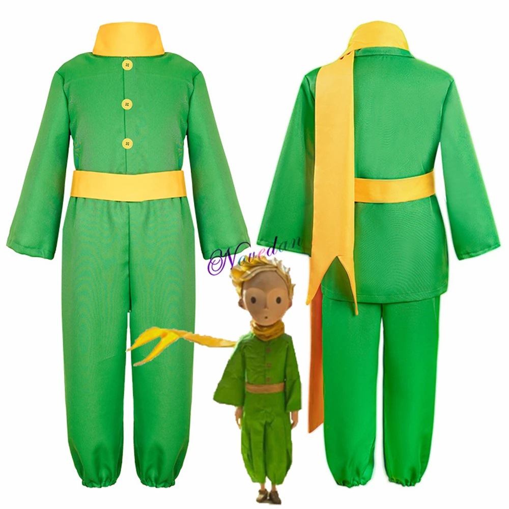 

Boy Le Petit Prince Costume Enfant Little Prince Cosplay Uniform T Shirt Birthday Party Halloween Costume For Kids