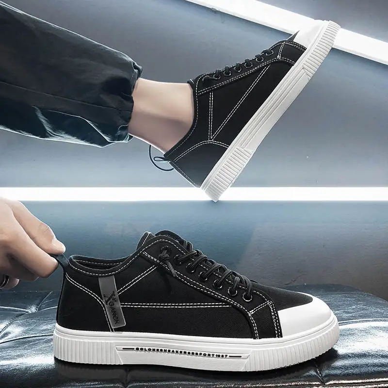 

Lights Men's Dress Shoes Luxury Brand 2022 Tracking Shoes Shock Absorption Espadrilles Men Knitted Black Male Sneakers Tennis