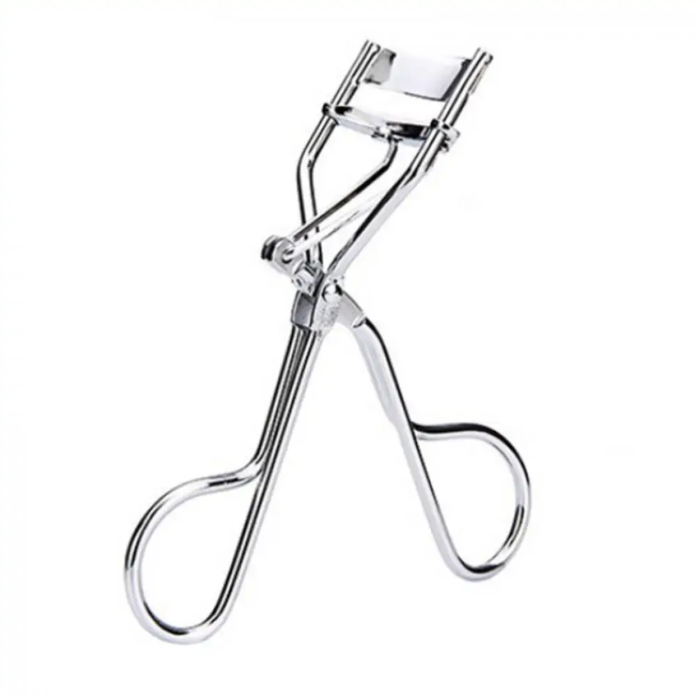 

Eyelash Curler Curling Eyelashes Tool Stainless Steel Eyelash Cosmetic Makeup 1pc Silver White Curl Eyelash Curler Makeup