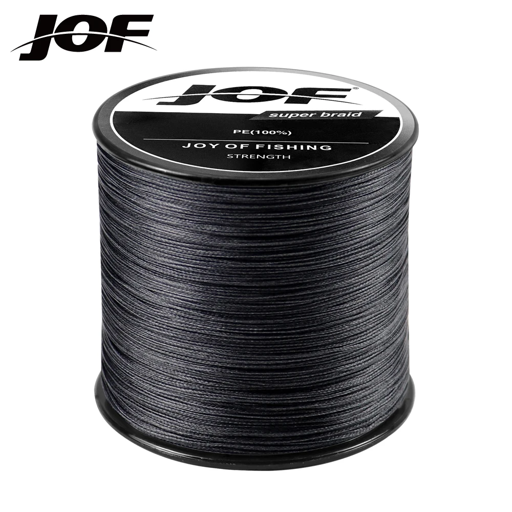 

JOF 8 Strands 500M Braided Fishing Line Multifilament Pesca Carp Super Strong Weave Sea Saltwater Extreme 100% PE 22-88LB