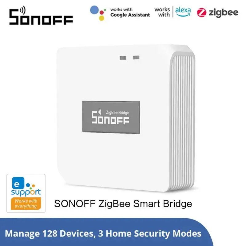 

SONOFF ZB Bridge-P Zigbee Bridge Pro Smart Gateway Zigbee 3.0 Multi-Mode Managemant Via eWeLink APP Work With Alexa Google Home