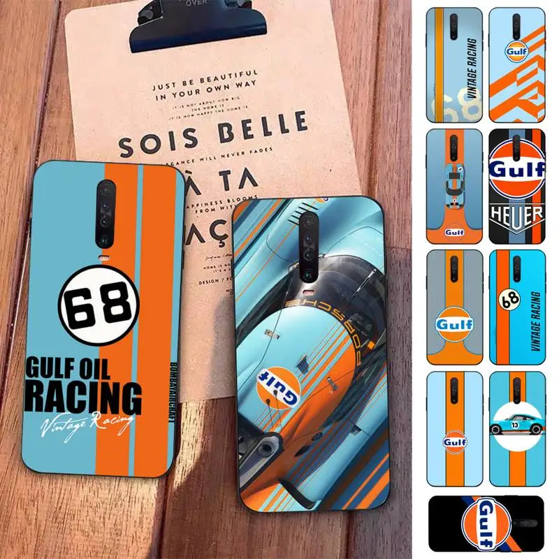 

Racing Gulf 68 Phone Case for Redmi 5 6 7 8 9 A 5plus K20 4X S2 GO 6 K30 pro