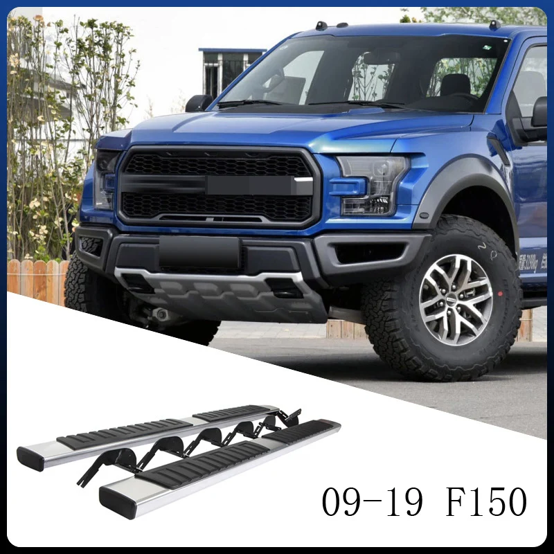 

Фиксированные подножки для Ford F150 2009-2019, Алюминиевые Подножки для шагов Nerf