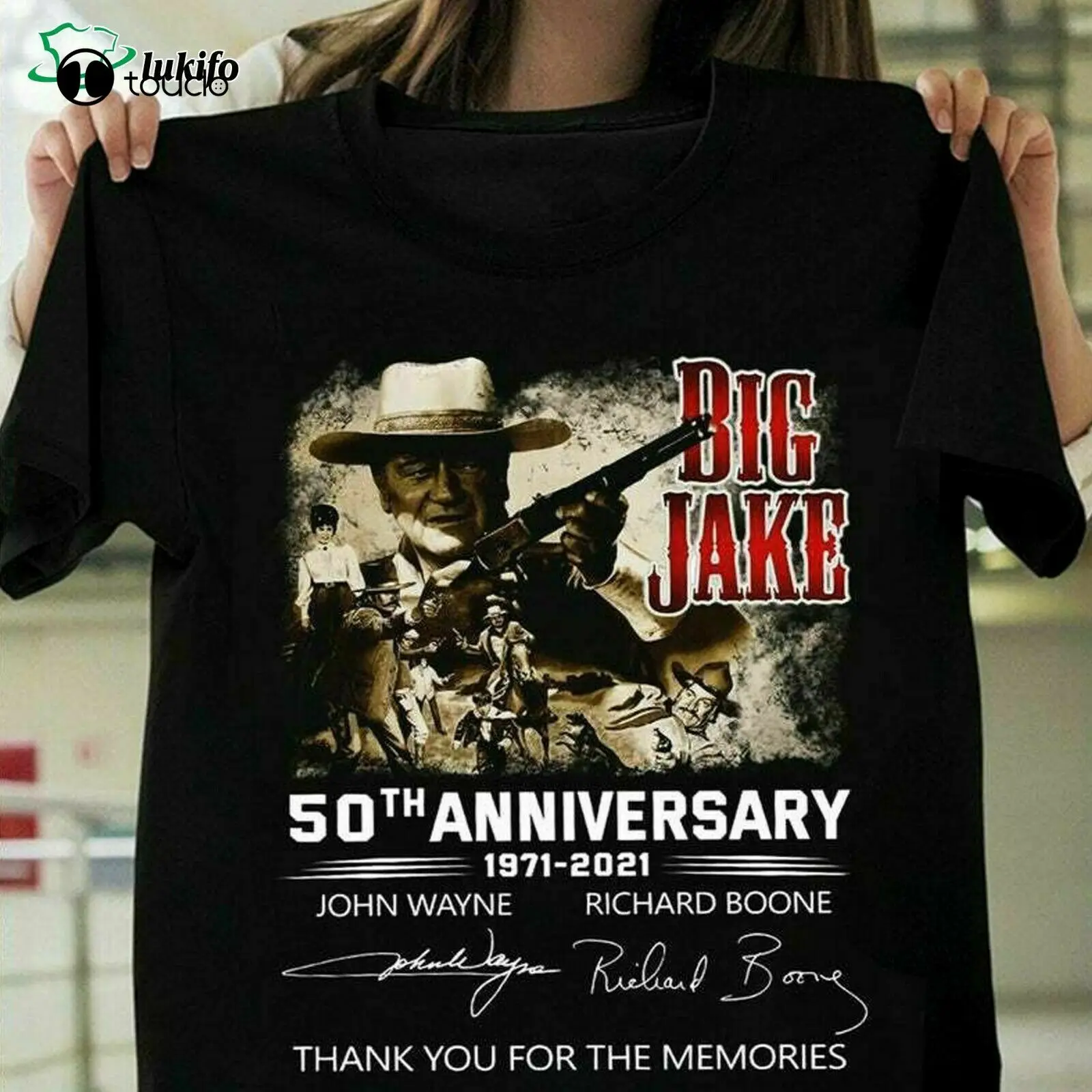 

Big Jake 50Th Anniversary 1971 2021 Thank You T-Shirt Cotton Size S - 3Xl Tee Shirt unisex
