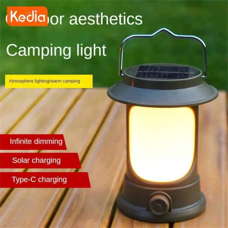 

Water Proof Vintage Camping Lights High Capacity Travel Ambient Light Lighting Night Light Portable Outdoor Lantern Light